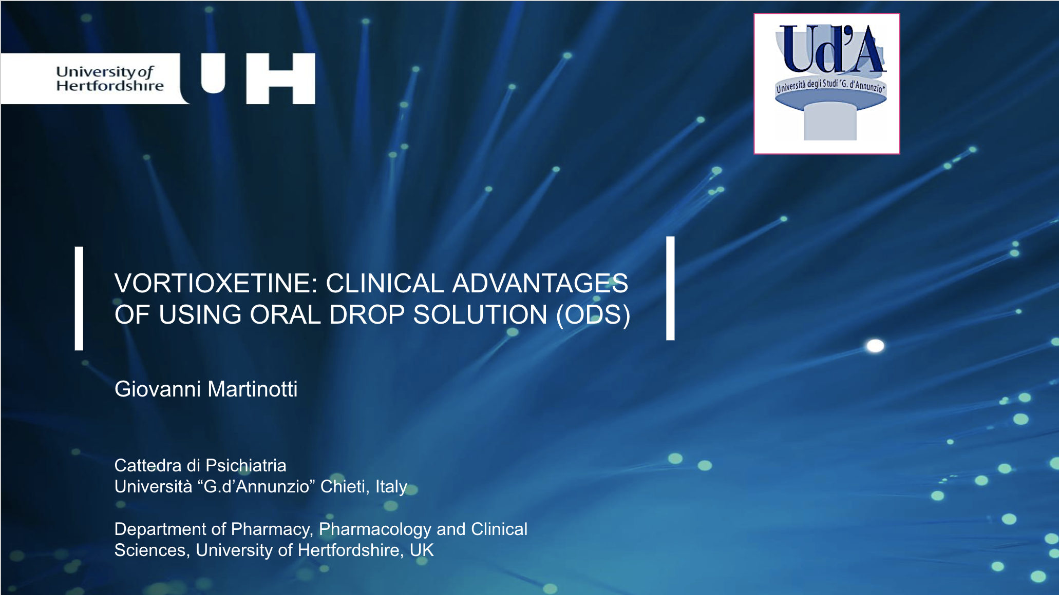 VORTIOXETINE: CLINICAL ADVANTAGES